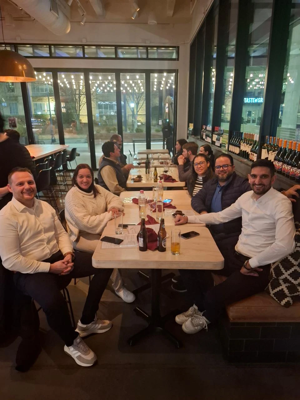 Group dinner during IPPE Atlanta