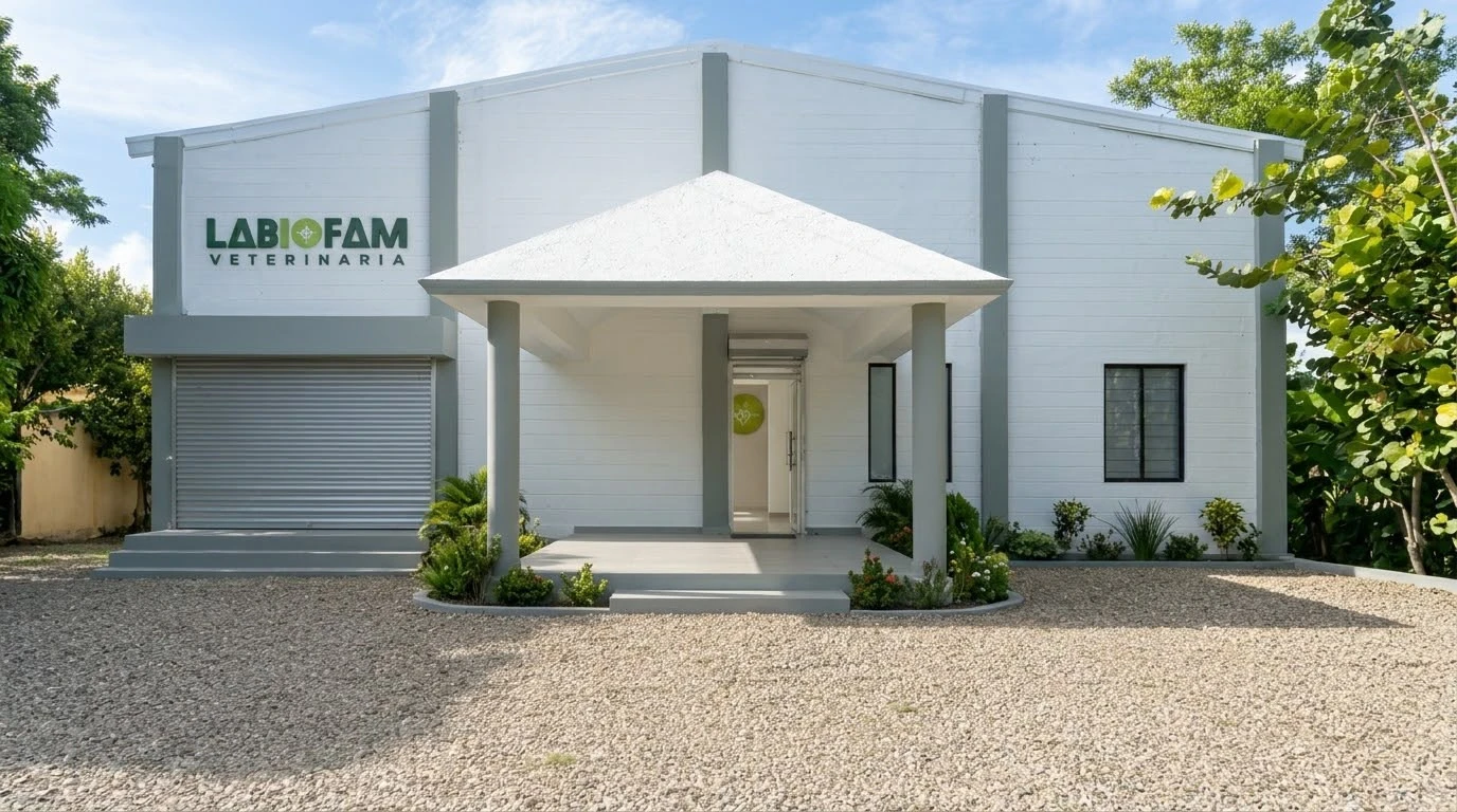 Labiofam Veterinaria headquarters in Moca
